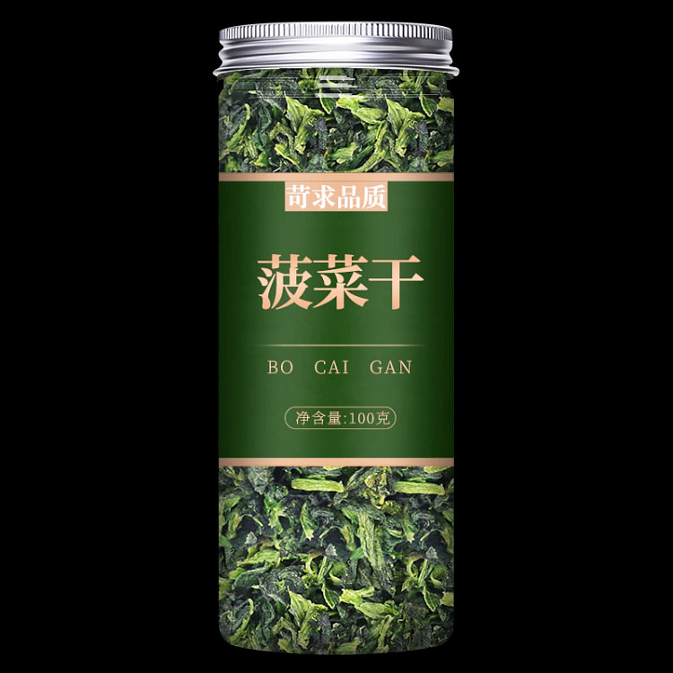 脱水蔬菜干菜方便即食菠菜干100g*1罐