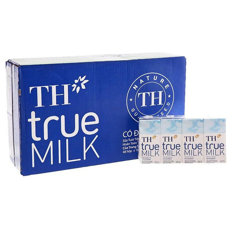 TH MILK 整盒装48瓶-180 毫08/25