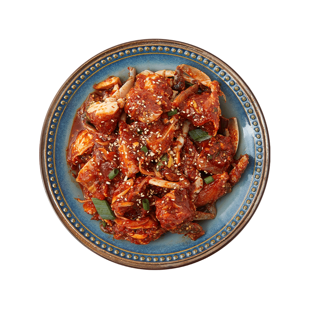 Babkangdo Yangnyeom Gejang (Raw Crabs Marinated in spicy sauce) 500 g
