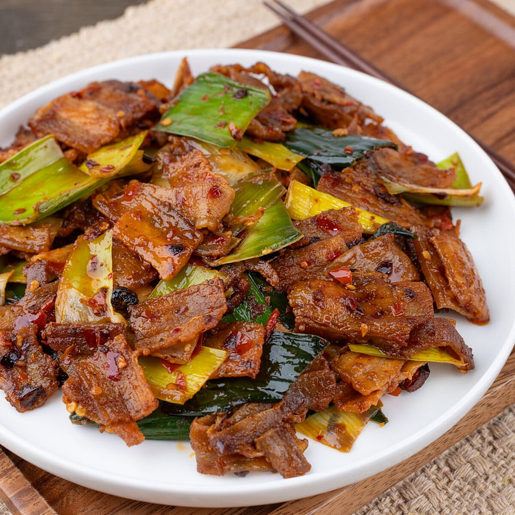 Green onion Stir-Fried Pork 1lb