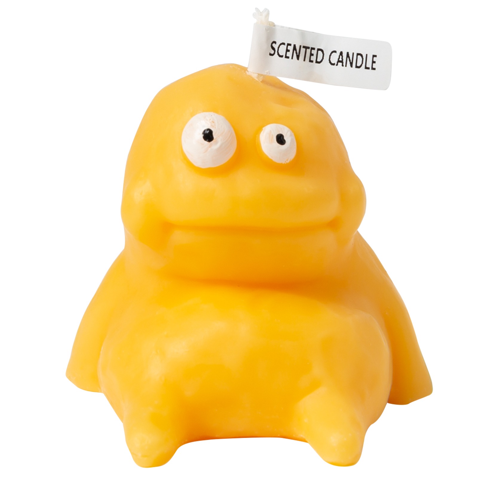 Get Rejuuv Fat Mudman Shaped Scented Candle Yellow Delivered Weee