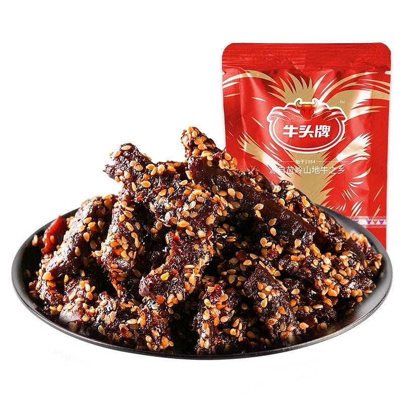 牛头牌麻辣干贵州特产 100 克