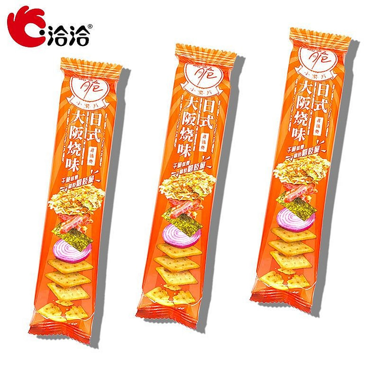 Krazy Crispy Japanese Osaka BBQ Flavor Thin Crisps 105 g