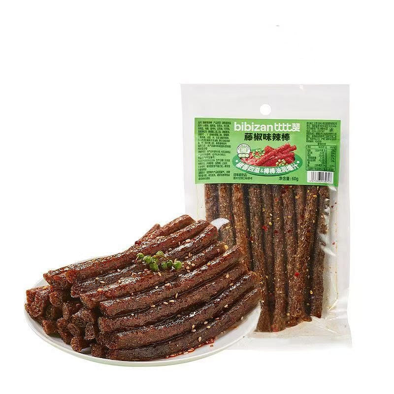 Bibi Zan Vinegar Peppercorn Flavored Snack 60g 60 g