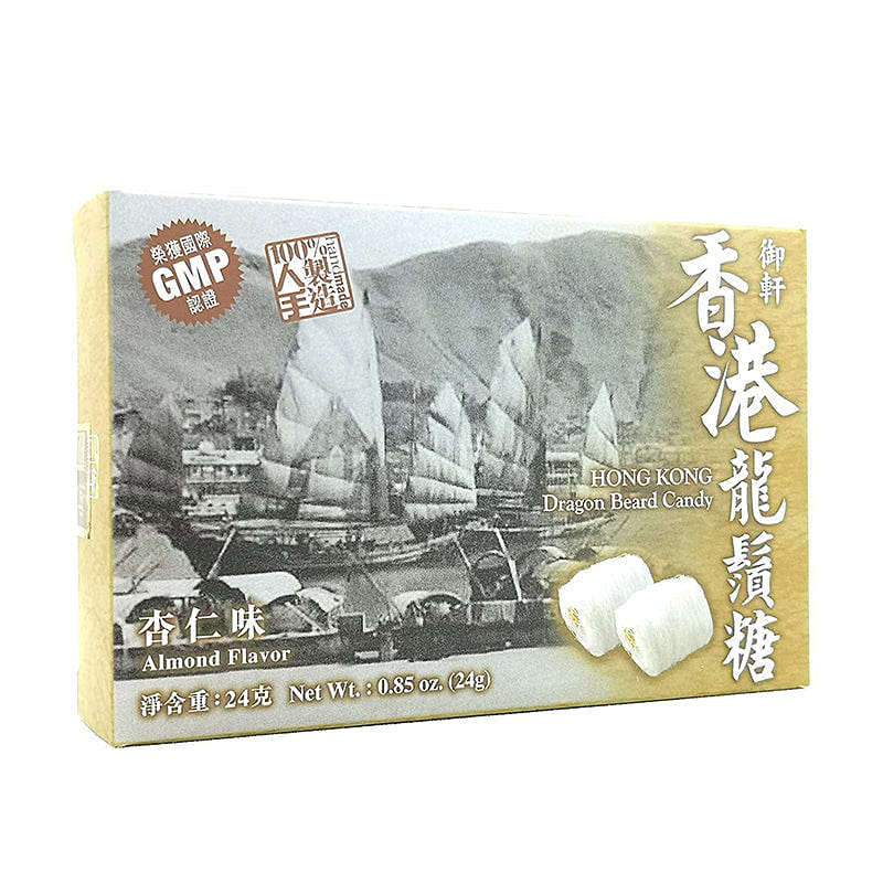 Yuhin Dragon Beard Candy Almond Flv 4'S 24 g