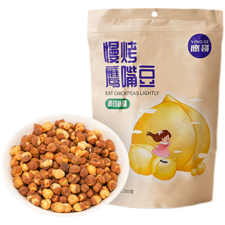 新疆鹰哥慢烤鹰嘴豆200g*袋 200 克