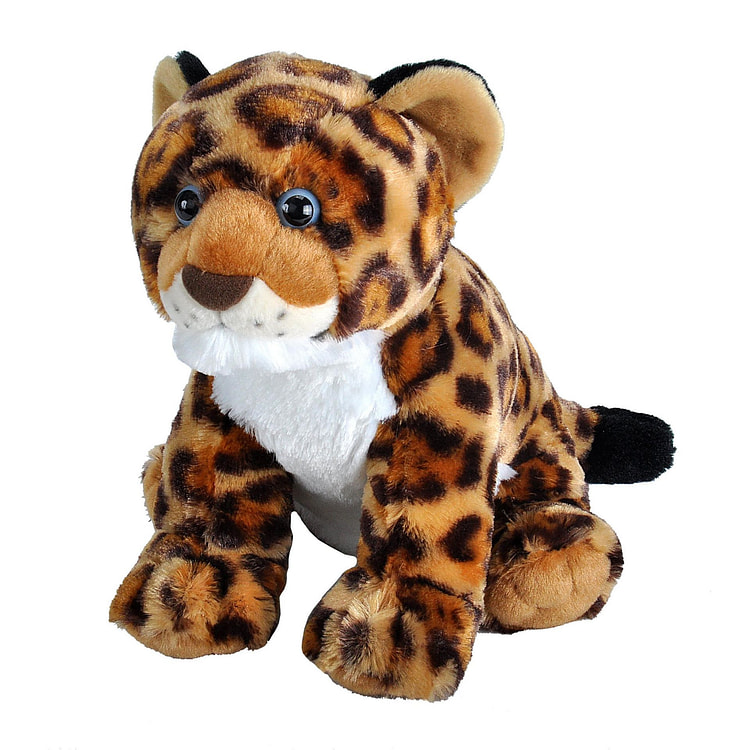 Jaguar Cub Stuffed Animal - 12" Default