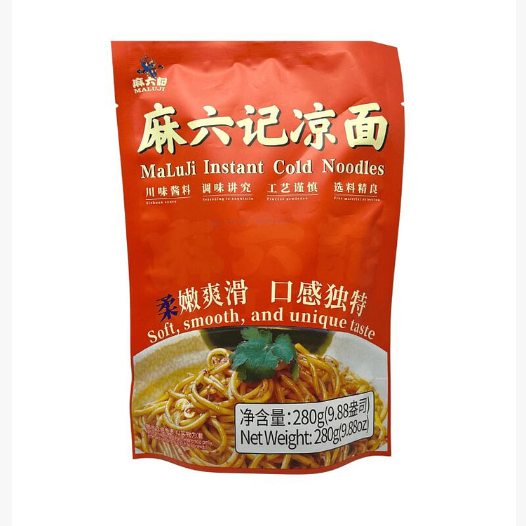 Maliuji Cold Noodles,chewy and delicious 280g*1 280 g