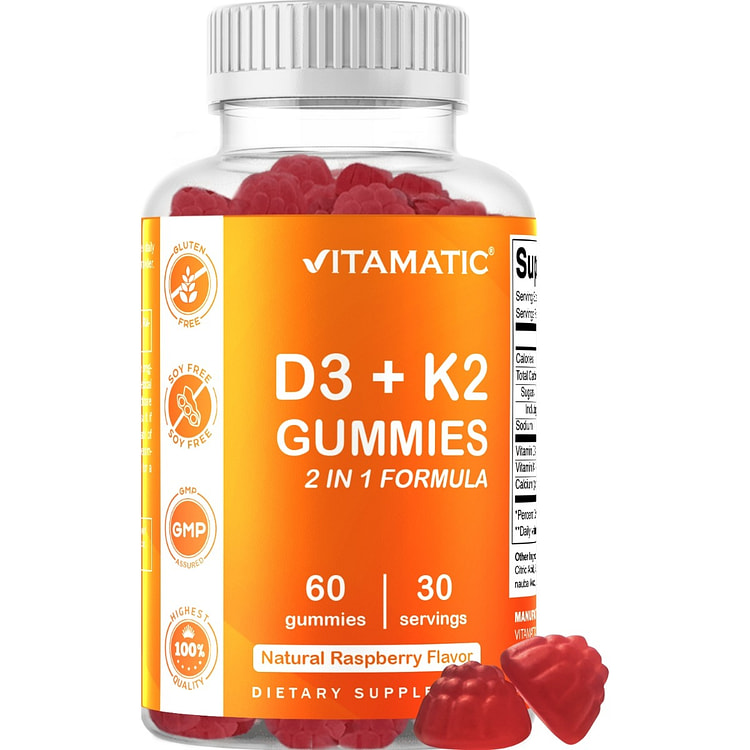 D3 K2 60 Gummies