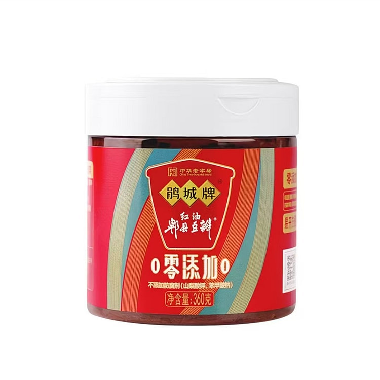 鹃城牌·郫县红油豆瓣酱360g 1 罐