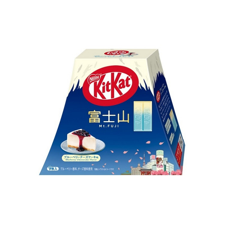 Bánh phô mai việt quất KitKat Mt. Fuji Gói 9 Miếng
