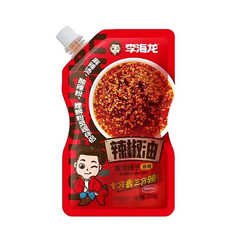【李海龙】香辣辣椒油 3包 美食伴侣 600 克