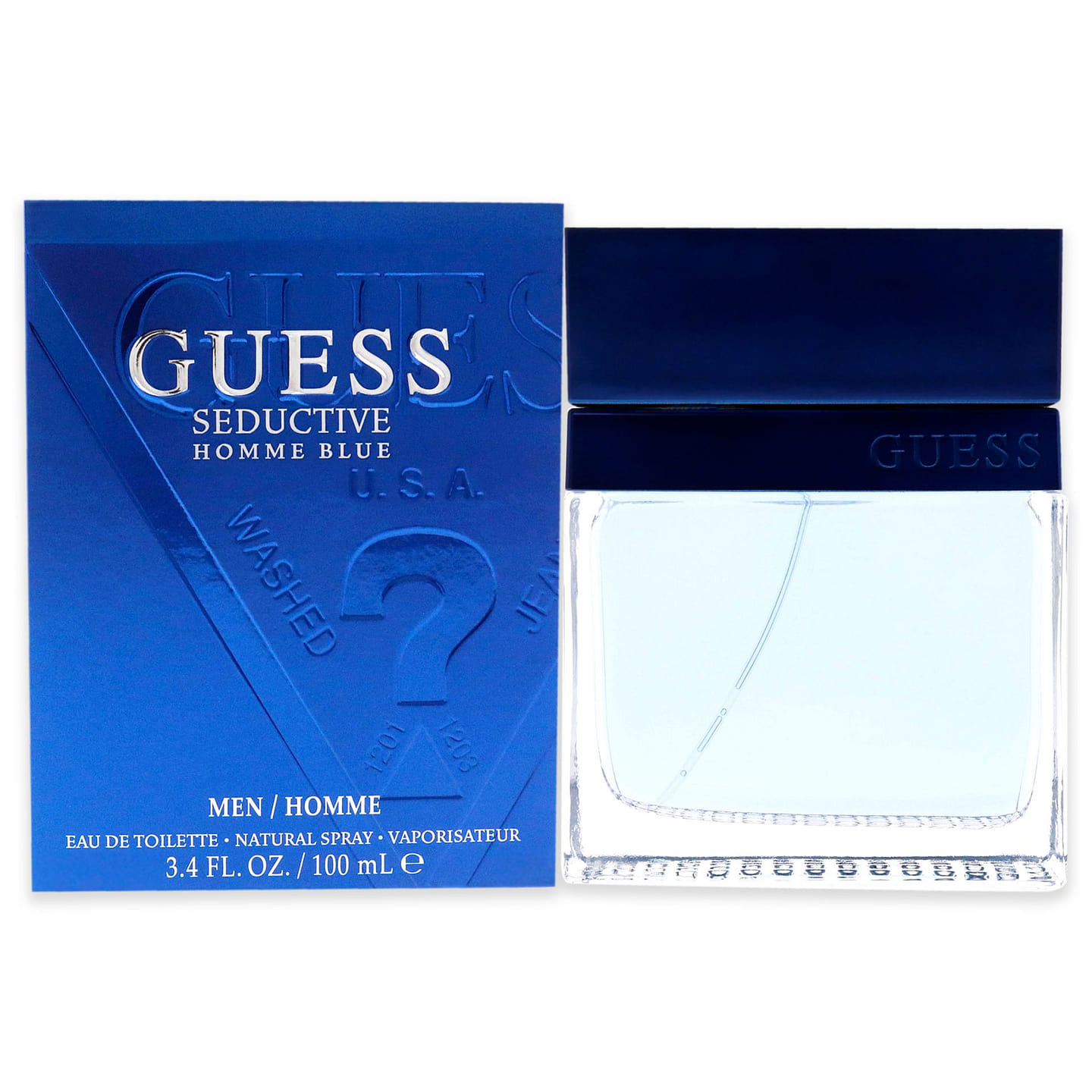 Guess Seductive Homme Blue by Guess for Men – 3.4 3.4 oz