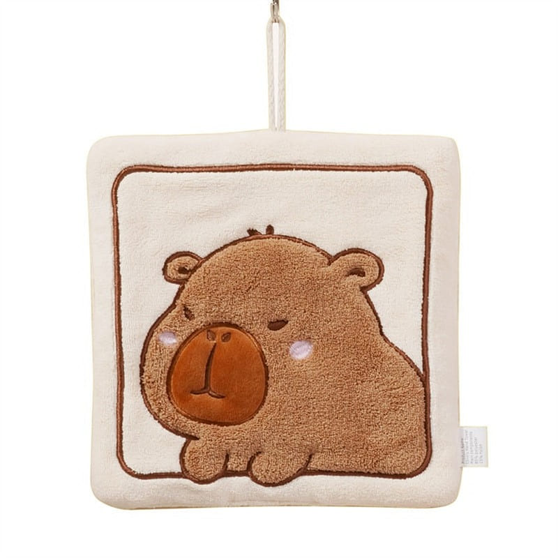Cute Korean-style cartoon hand towels, bathroom an 1 box