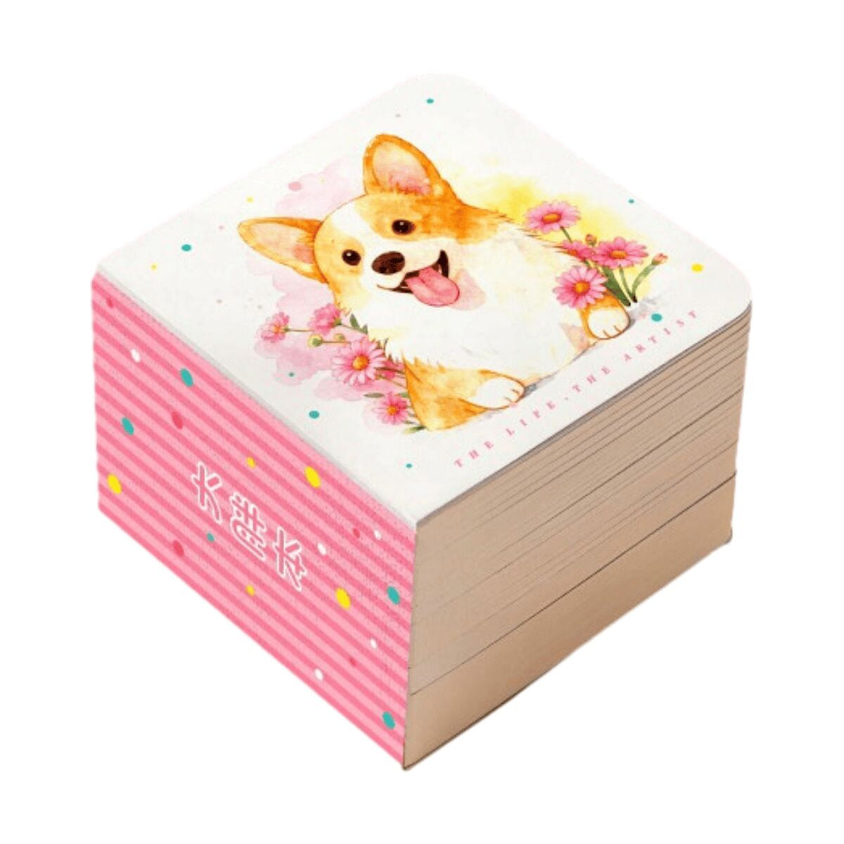 Watercolor Coloring Book 100 Sheets – Dog 1 count