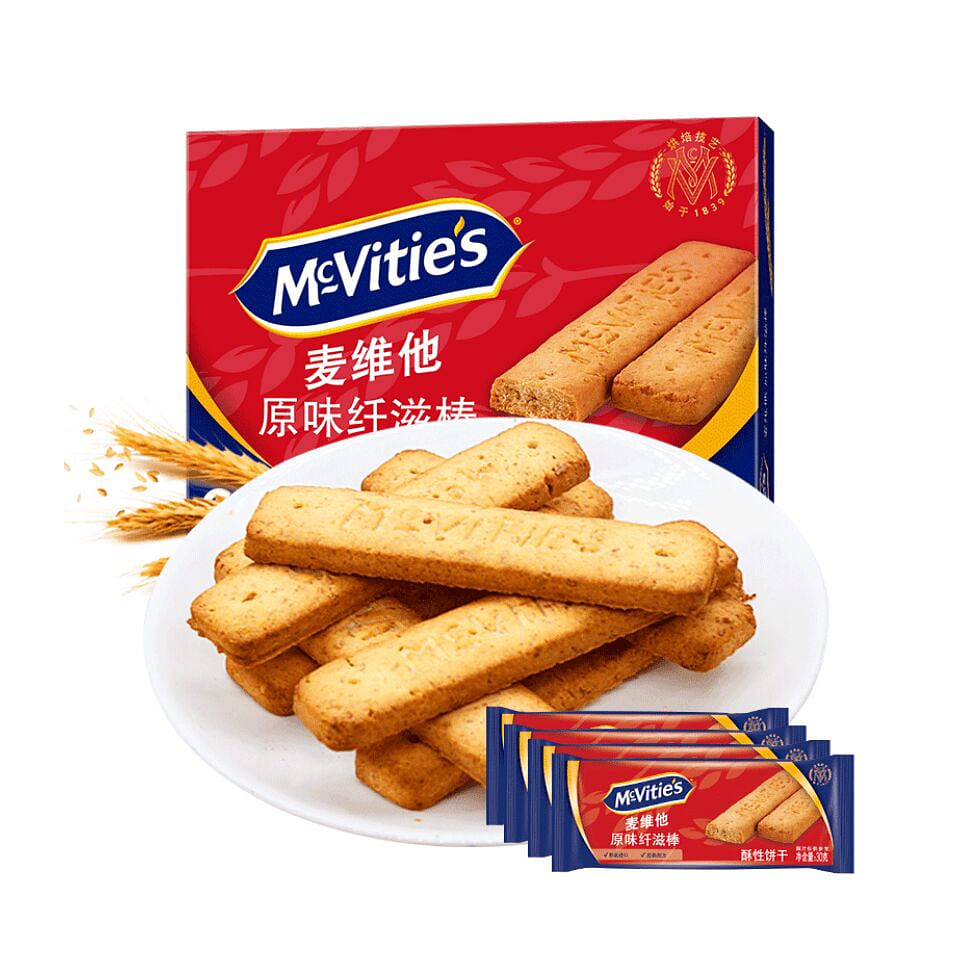 McVitie’s Digestive Whole Wheat Biscuits 180g 180 g