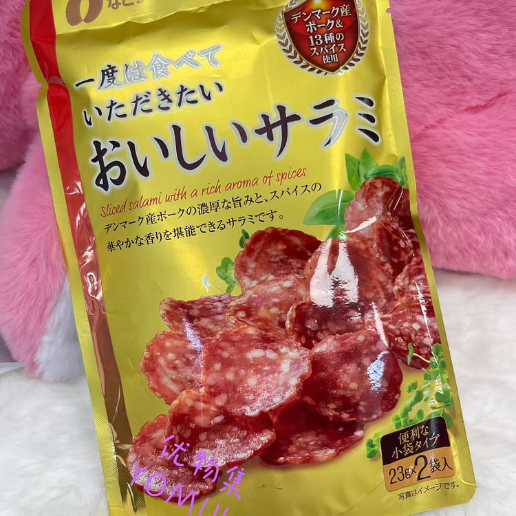 JAPAN NATORI Popular Wine Snacks SARAMI Sausage