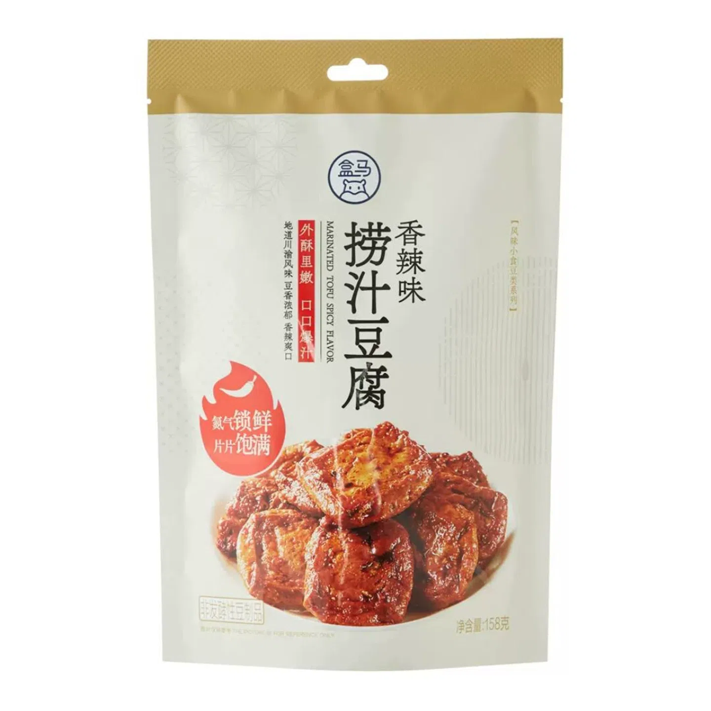 Spicy sauce tofu 158g*1 bag 158 g