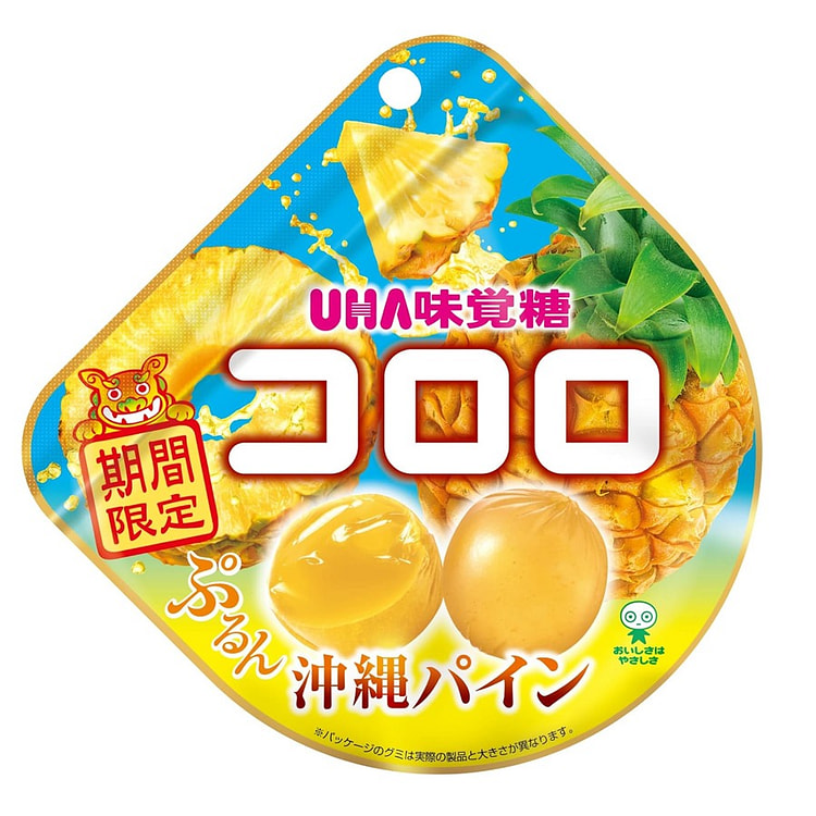 UHA CORORO Okinawa Pineapple Gummy Candy 40 g