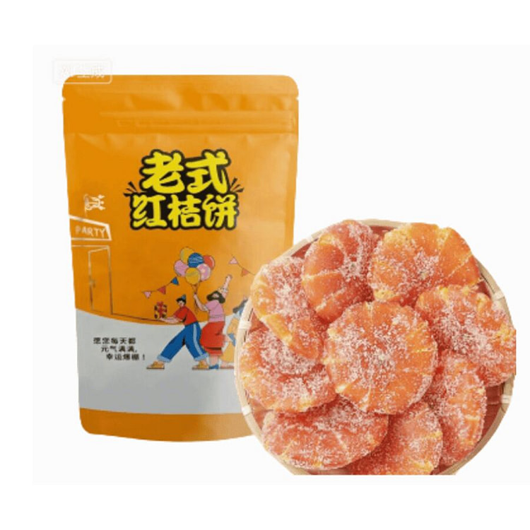 小食光   四川特产红桔饼老式手工 500g*1袋