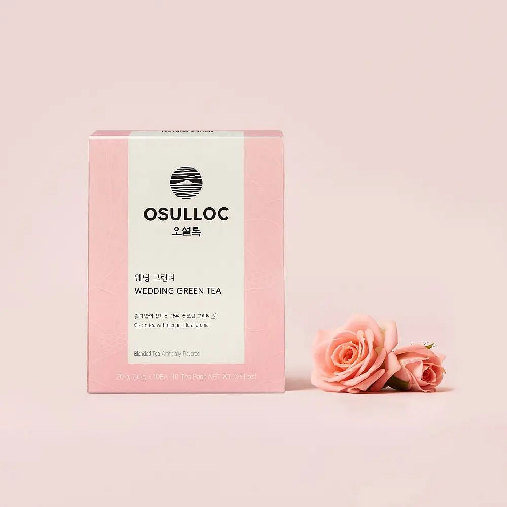 OSULLOC Wedding Green Tea 2g*10 Tea Bags 20g 1 each