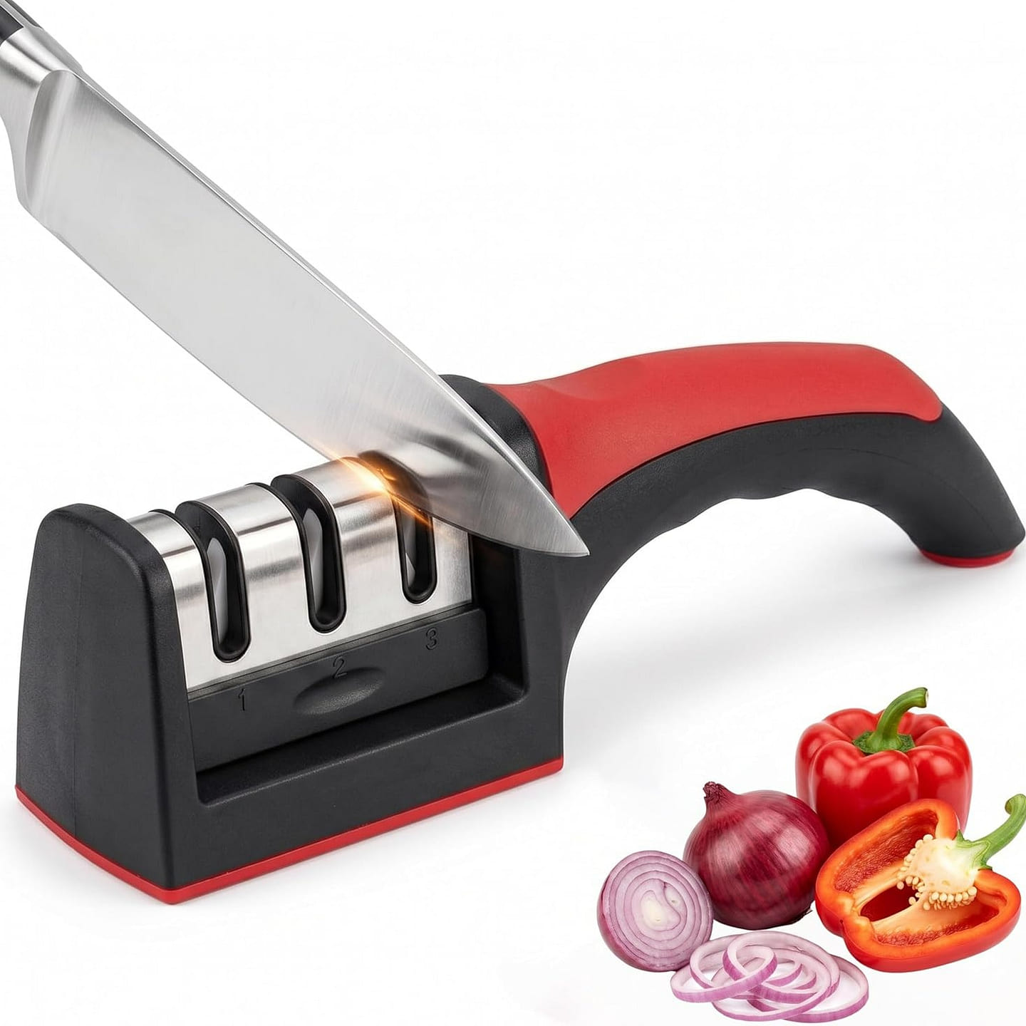 Kitchen Knife Sharpener Safe Sharpening Tool 1 each