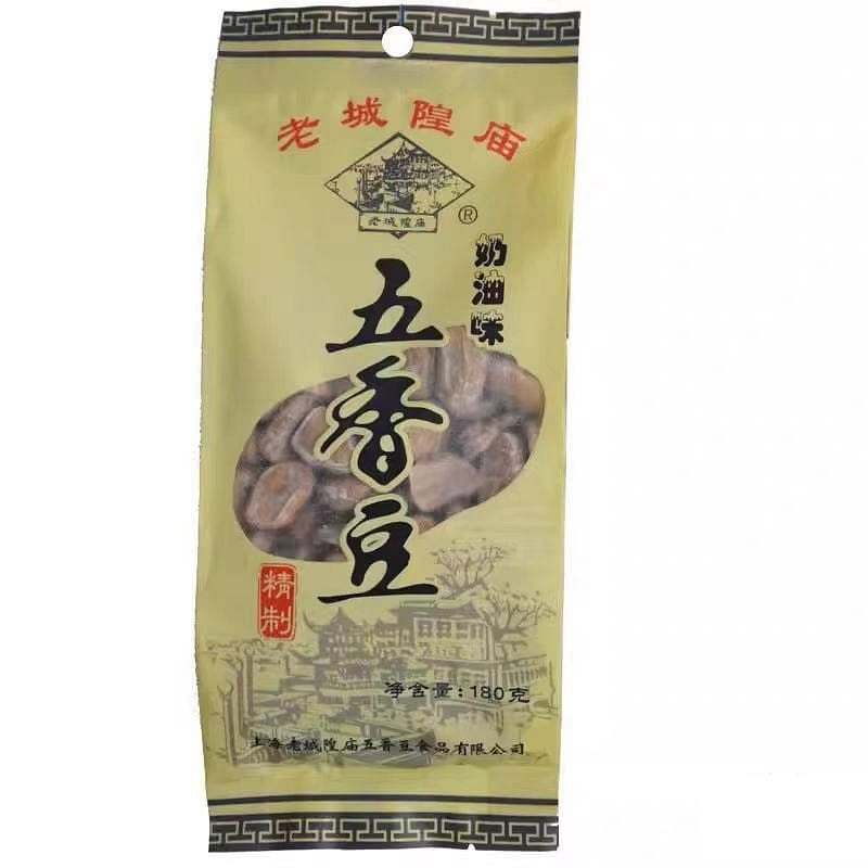 老城隍庙 五香豆 奶油口味 180g*1袋 180 克