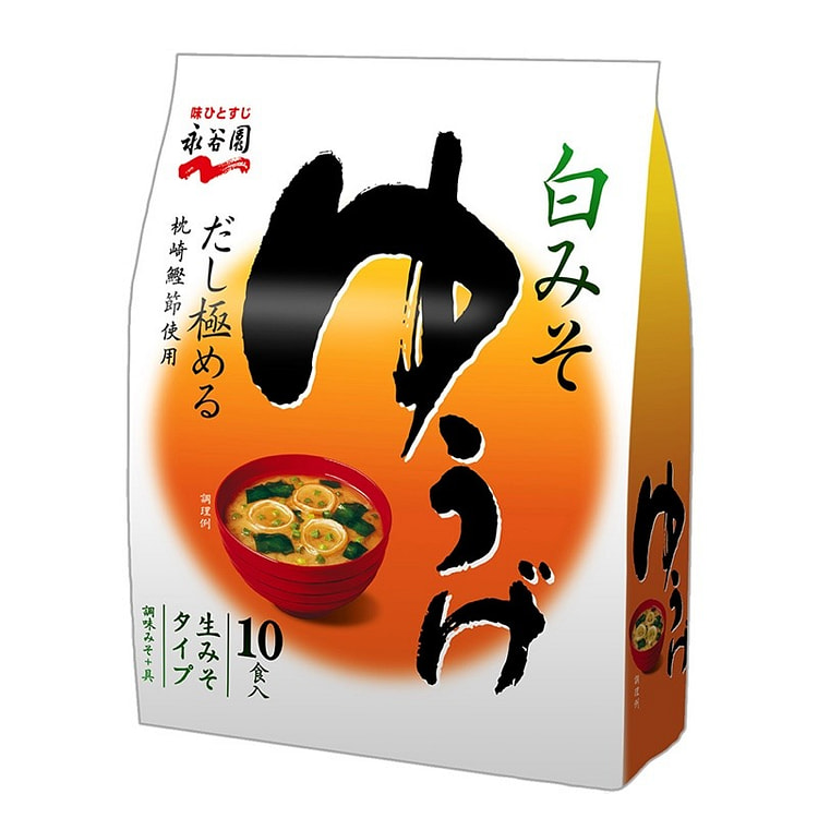 Raw miso type miso soup Yuuge value pack of 10