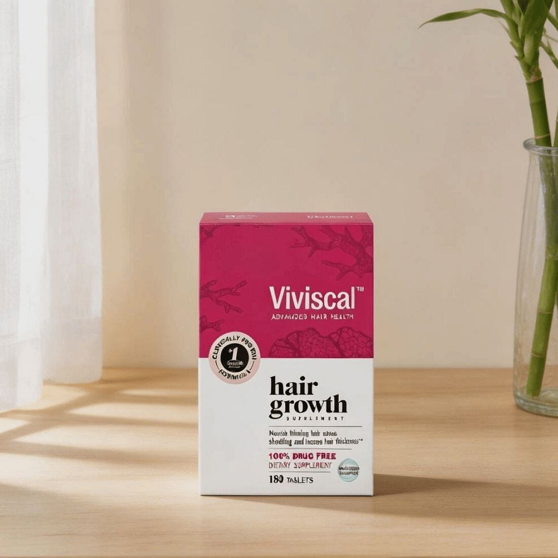 Viviscal Hair Growth Supplement for Women 180 caps 1 pack