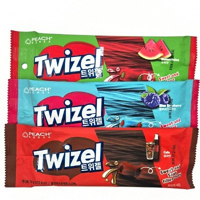 TWIZEL Cola/Water Melon/ Blue Razzberry 1pk each 70 g