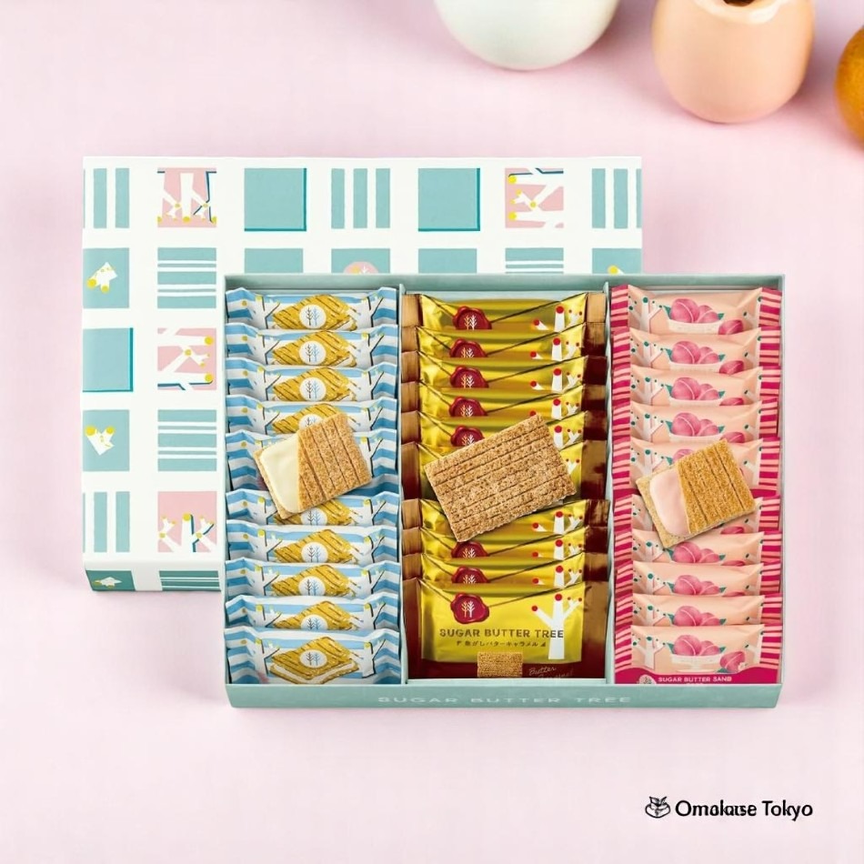 Sugar Butter Sand Tree Assorted Box - Weee!