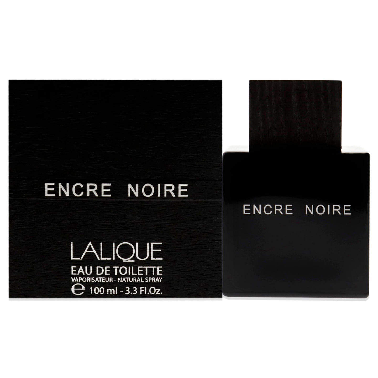 Encre Noire by Lalique for Men – 3.3 oz EDT Spray 1 each