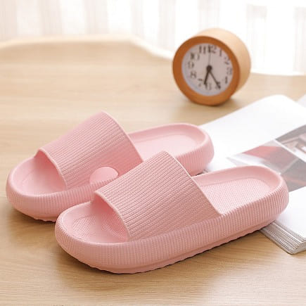 4cm Platform Slippers Color Pink, Size 42-43 1 each