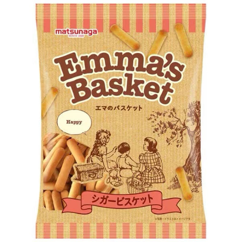 Matsunaga Seika Cigar Biscuits 120g 1 each