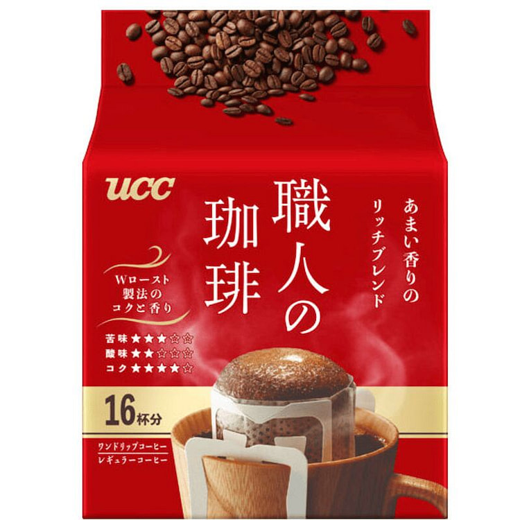 UCC One Drip Coffee rich blend sweet scent 16Cups