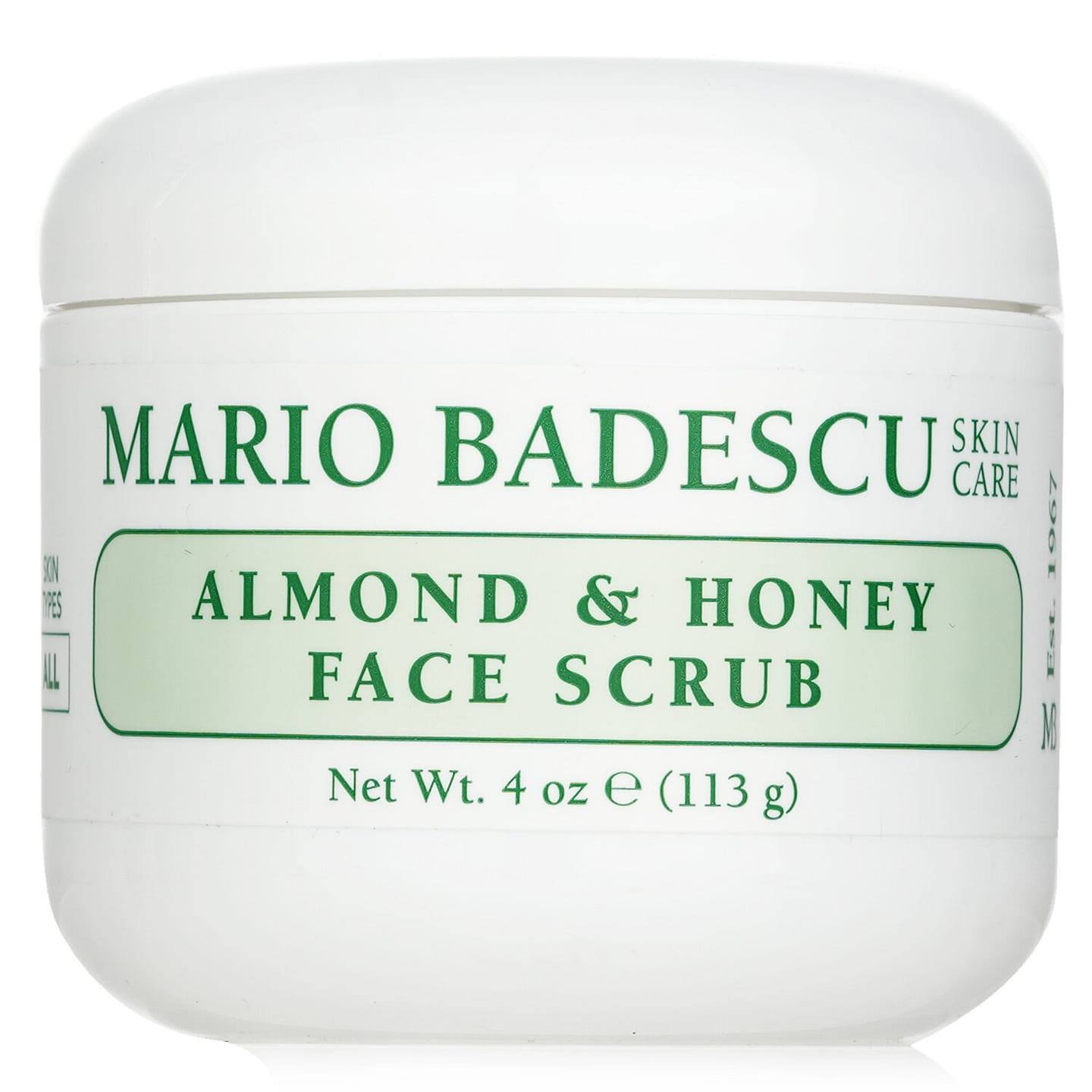Mario Badescu Almond & Honey Non-Abrasive Face Scrub – For All Skin Types 118ml/4oz 118 ml