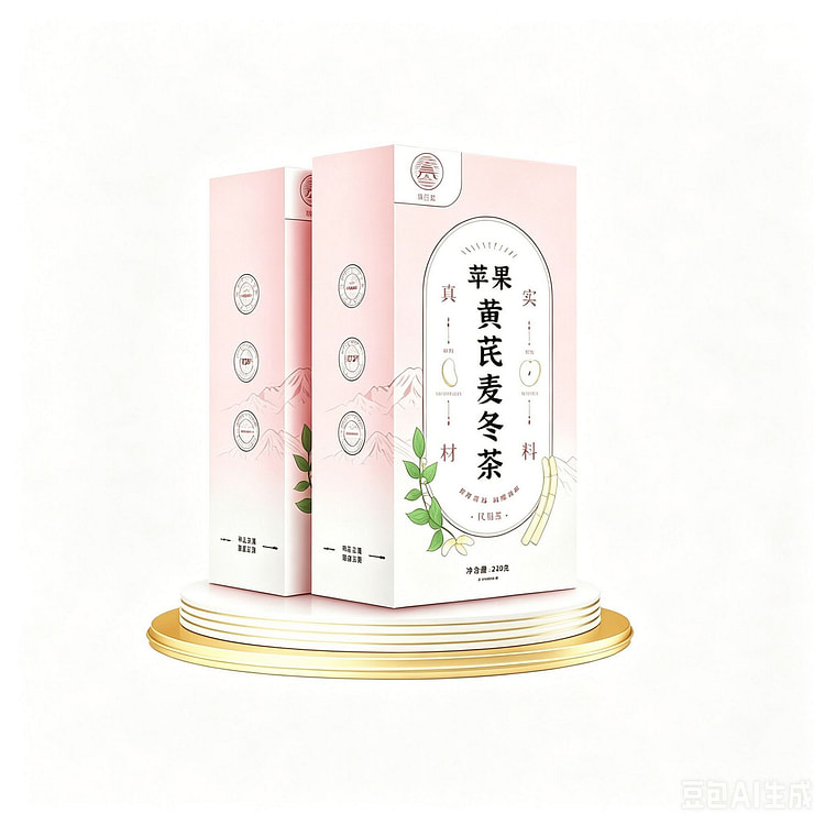 光岳楼 苹果黄芪麦冬茶 雪梨玉竹山药茯苓养生茶包 320 克