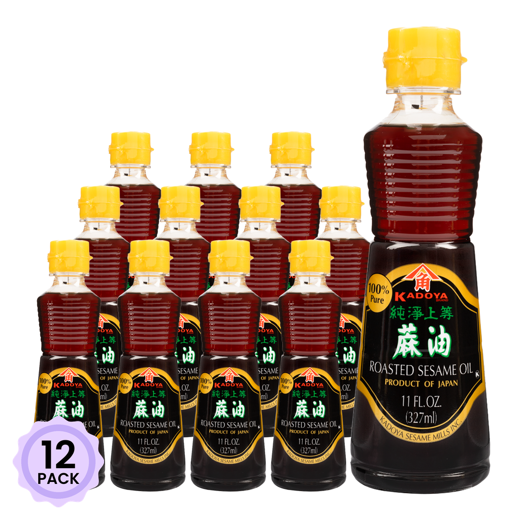 カドヤ ごま油 11 fl.oz*12 パック - Weee!