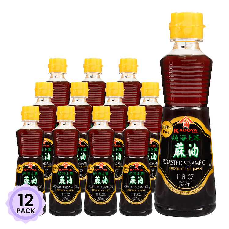 八角 芝麻油 11 液盎司*12 包