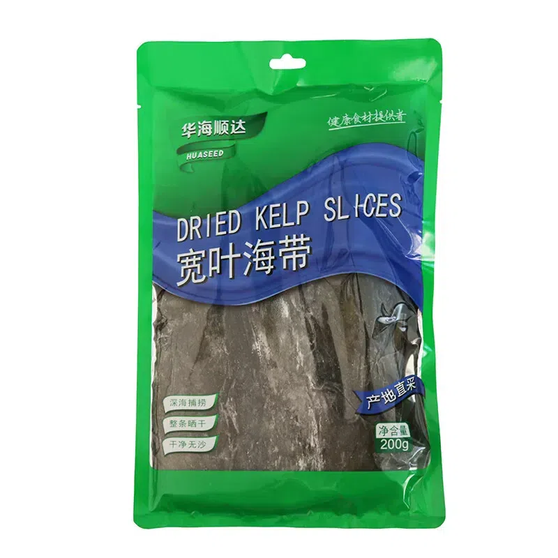 华海顺达宽叶海带肉厚凉拌煲汤火锅食材200g 200 克