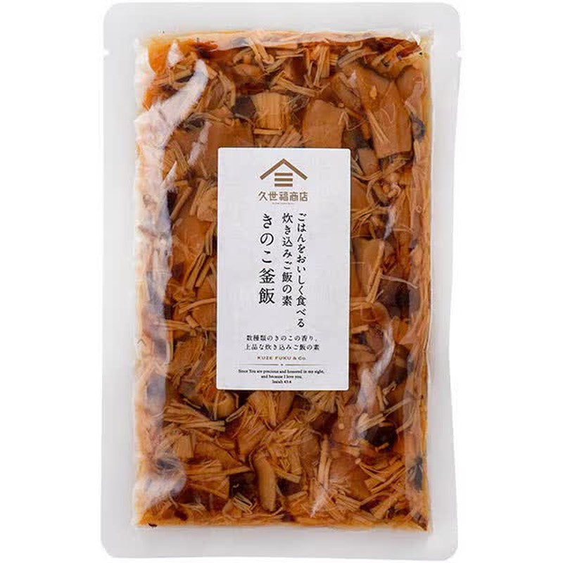 久世福商店蘑菇釜飯調味料 110g 1 份