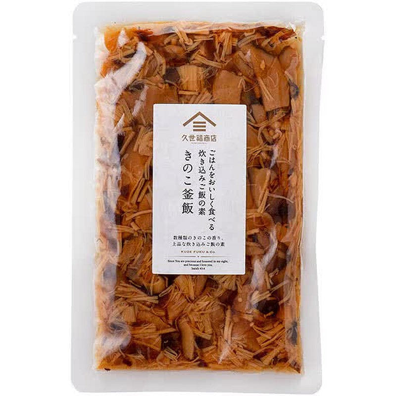 Kuze Fuku Shoten Mushroom Kamameshi Seasoning 110g 1 each
