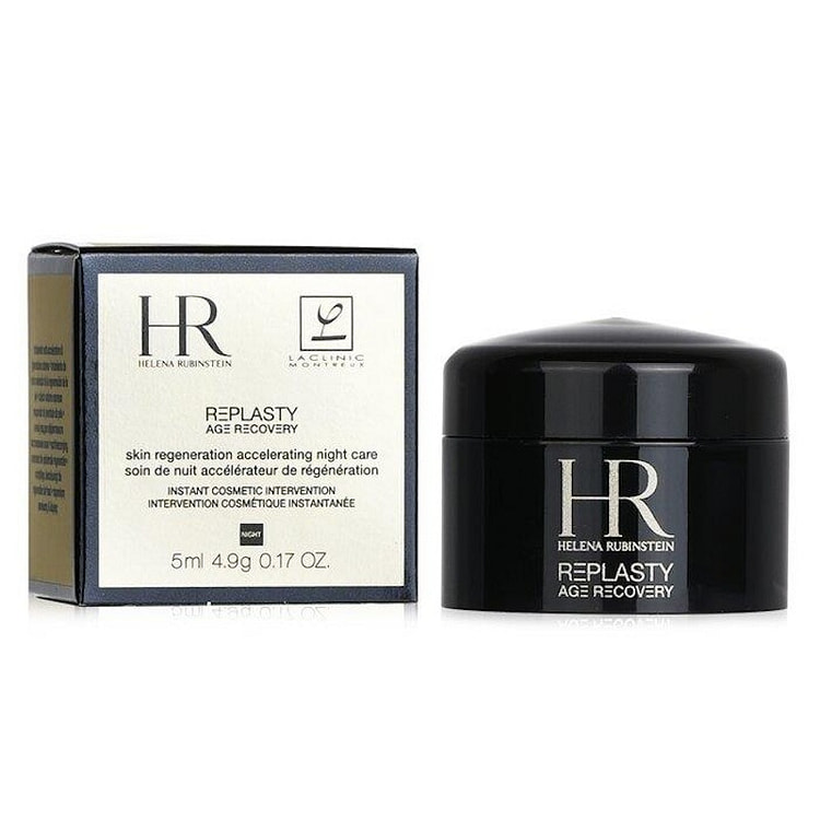 【日本直邮】日本 HELENA RUBINSTEIN 赫莲娜HR 活颜修复舒缓黑绷带 夜用面霜 中样 5ml 4.9g