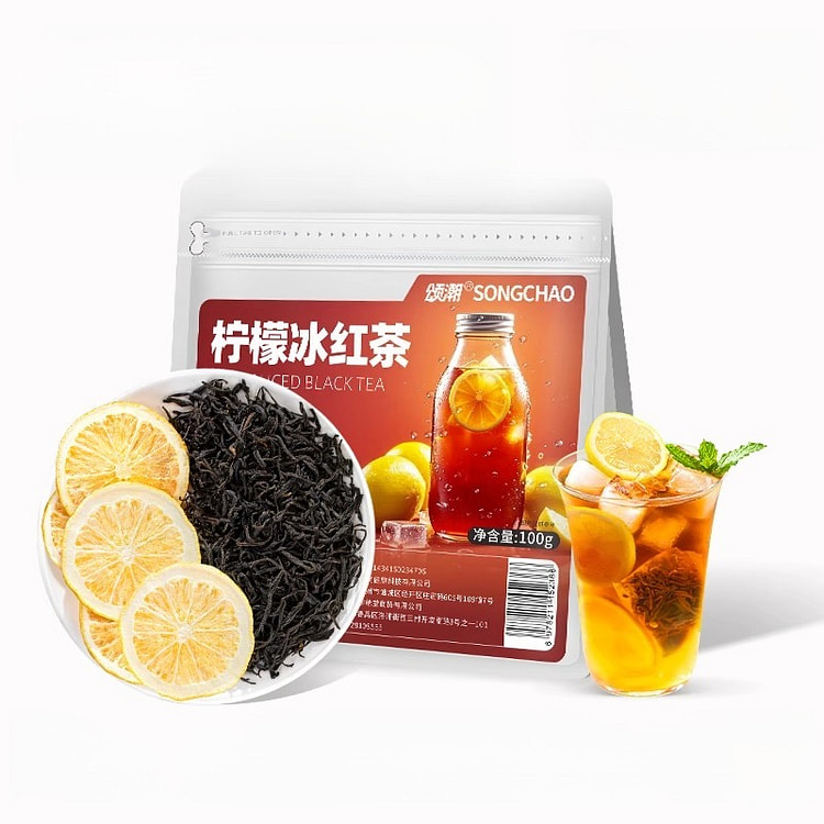 Songchao Lemon Iced Black Tea 100g*1 bag 100 g
