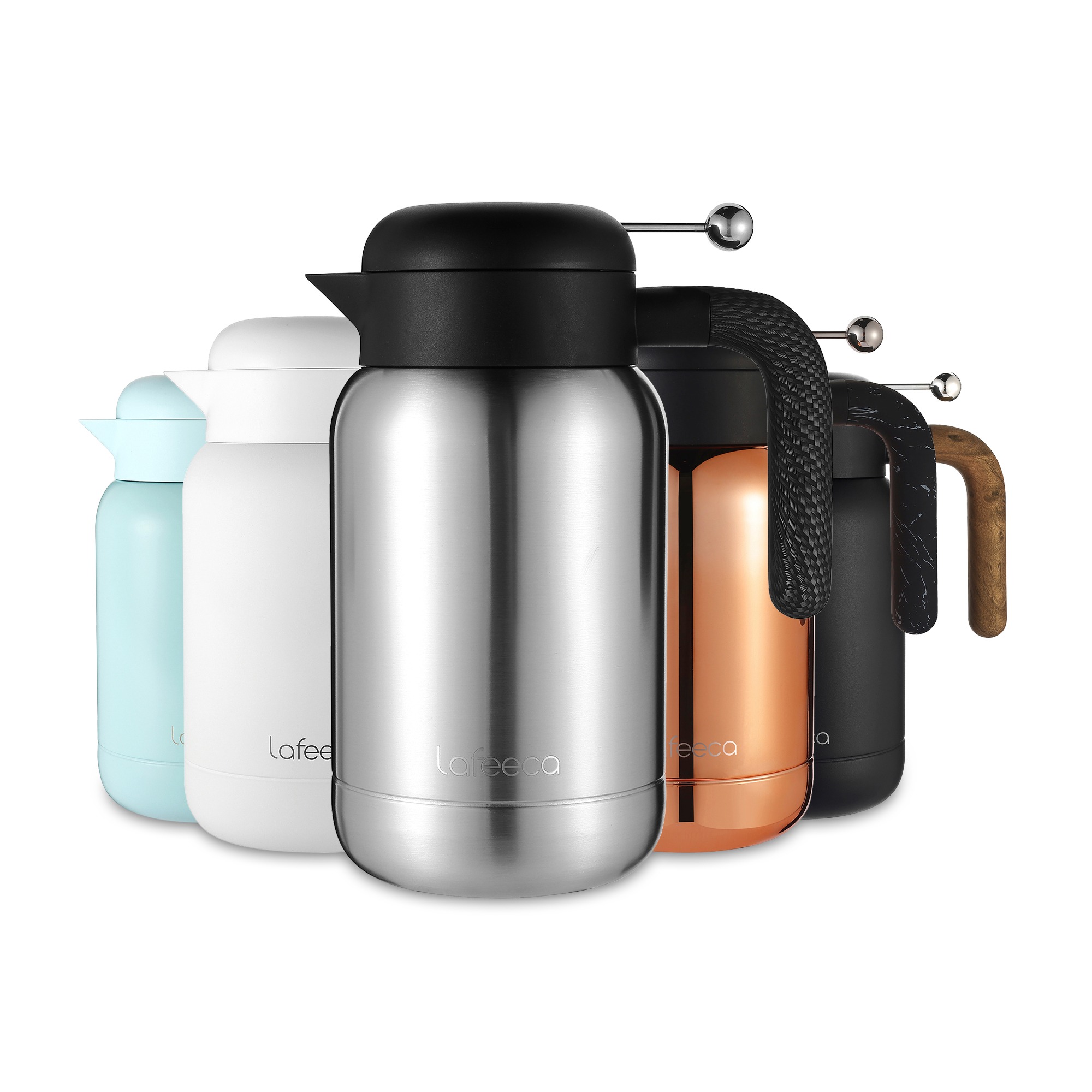 Get Lafeeca Coffee Carafe Thermal Tea Pot for Keeping Hot & Iced Cold