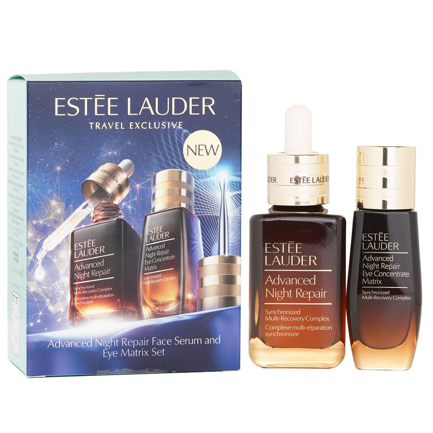 Estee Lauder Advanced Night Repair Set: Synchronized Multi-Recovery Complex 50ml+ Eye Concentrate Matrix 15ml 2pcs 2 each
