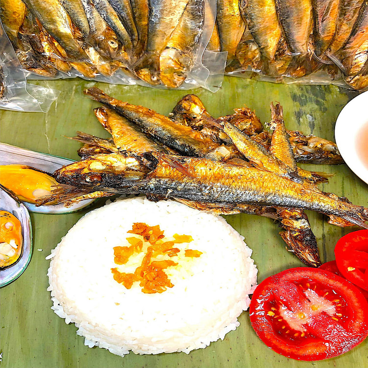 EXOTIC FILIPINO FISH "TUYO" "TUNSOY" DRIED HERRING