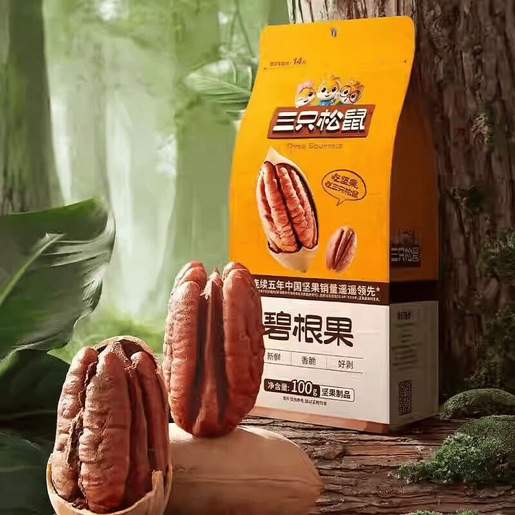 三只松鼠碧根果100gx1袋 100 克