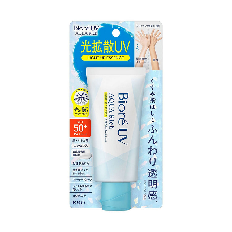 ビオレ UV アクアリッチ ライトアップエッセンス 70g 1 個
