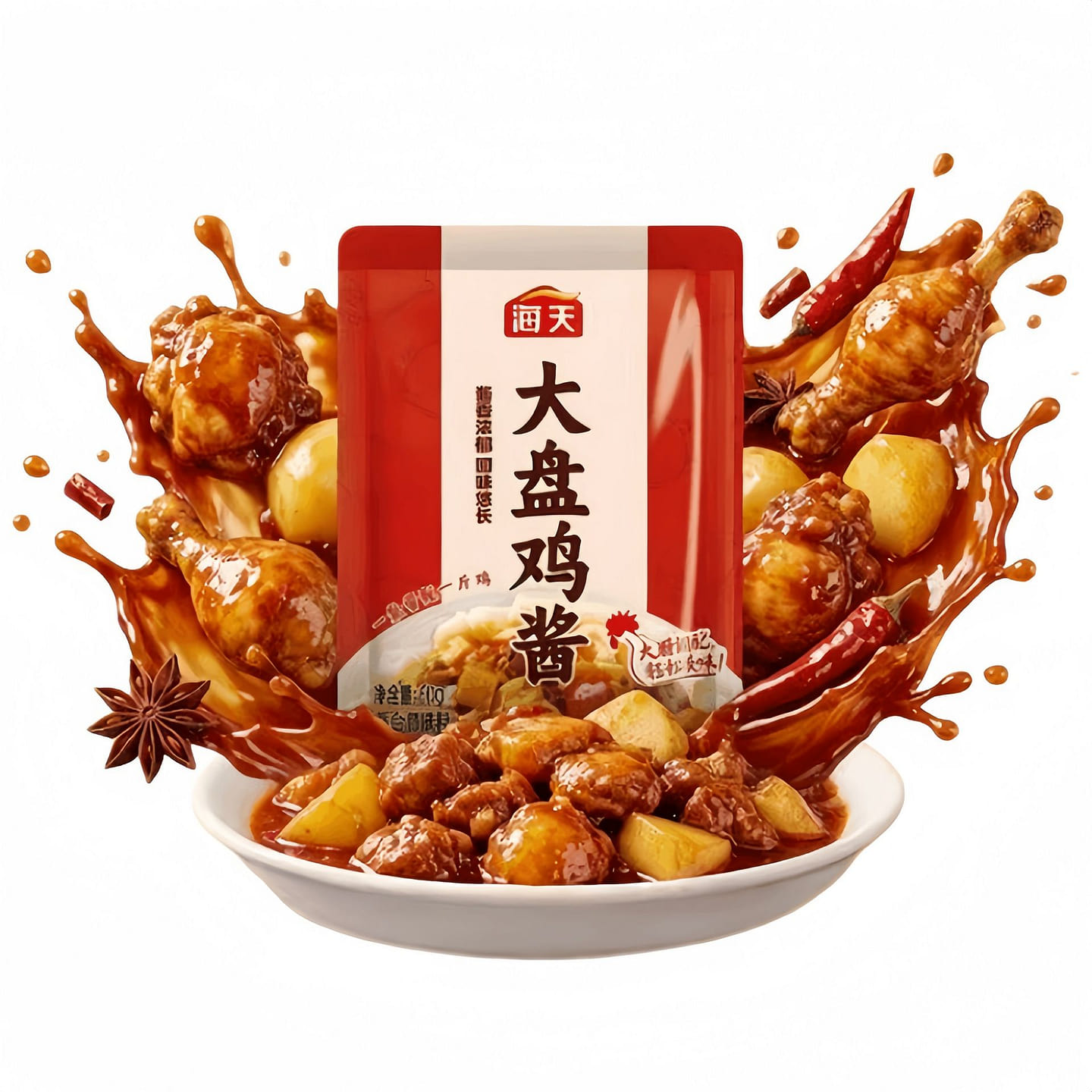 1 packet of Big Plate Chicken sauce 80 g